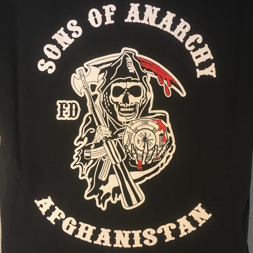 Bagram Fire Department Afghanistan Large Tee